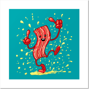 Dancing Bacon Posters and Art